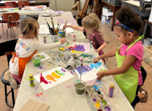 Kids' art studios are the new play room